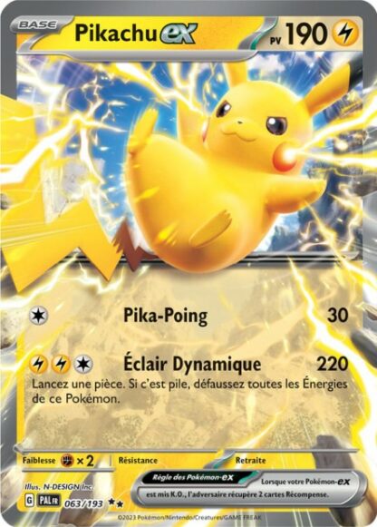 Pikachu ex 063/193